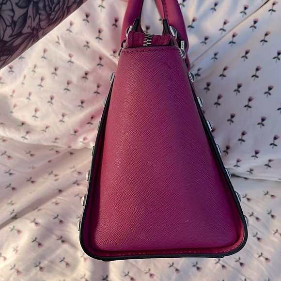 Michael Kors vintage pink studded handbag - Picture 12 of 12